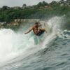 Caliche surfing playa Escondida, Costa Rica